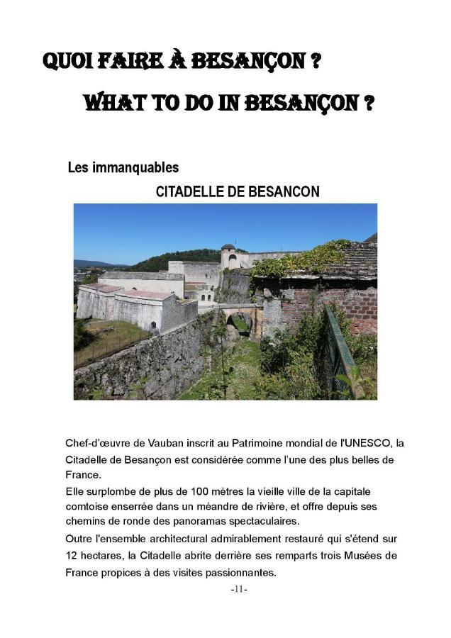 Le Coquet Chez Maguy Maison De Ville Avec Jardin Besançon Zewnętrze zdjęcie